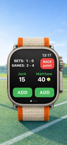 Friendly Tennis Match Screenshot 3 of 8