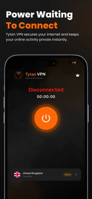 TYTAN VPN screenshot 1