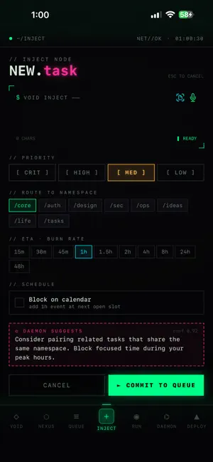 VOIDTASK screenshot 4