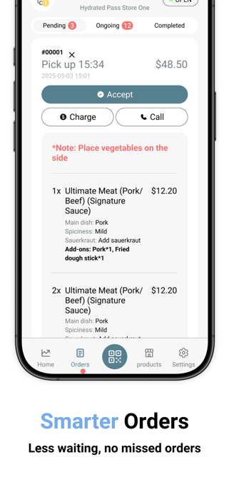 Hydrated Pass - Merchant Screenshot 2 of 5