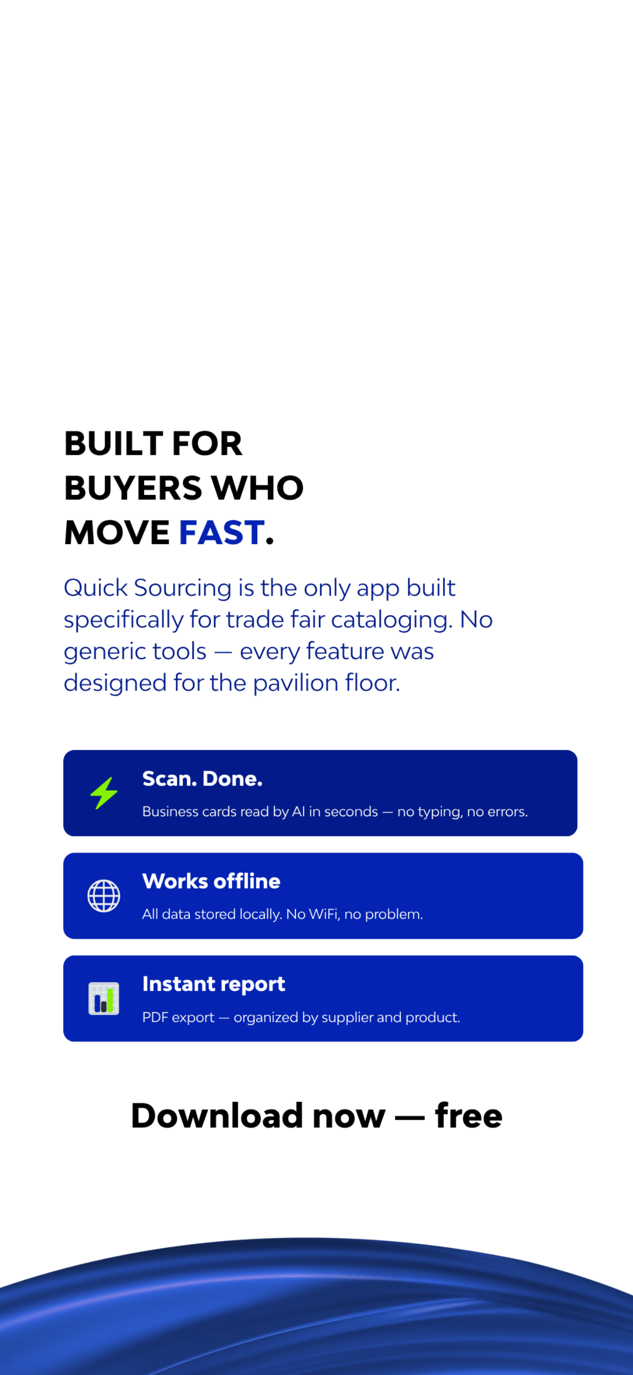 Quick Sourcing