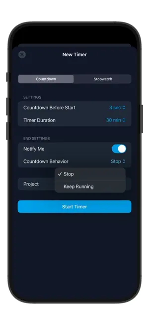 Time Tracker - Focused Work screenshot 4