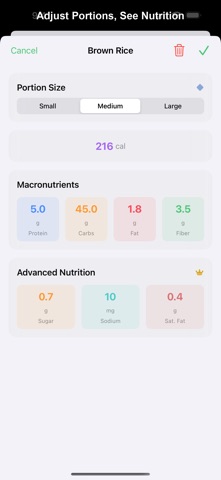 BiteCoach - AI Food Scanner screenshot