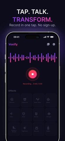 Voxify - Voice Changer Screenshot 1 of 5