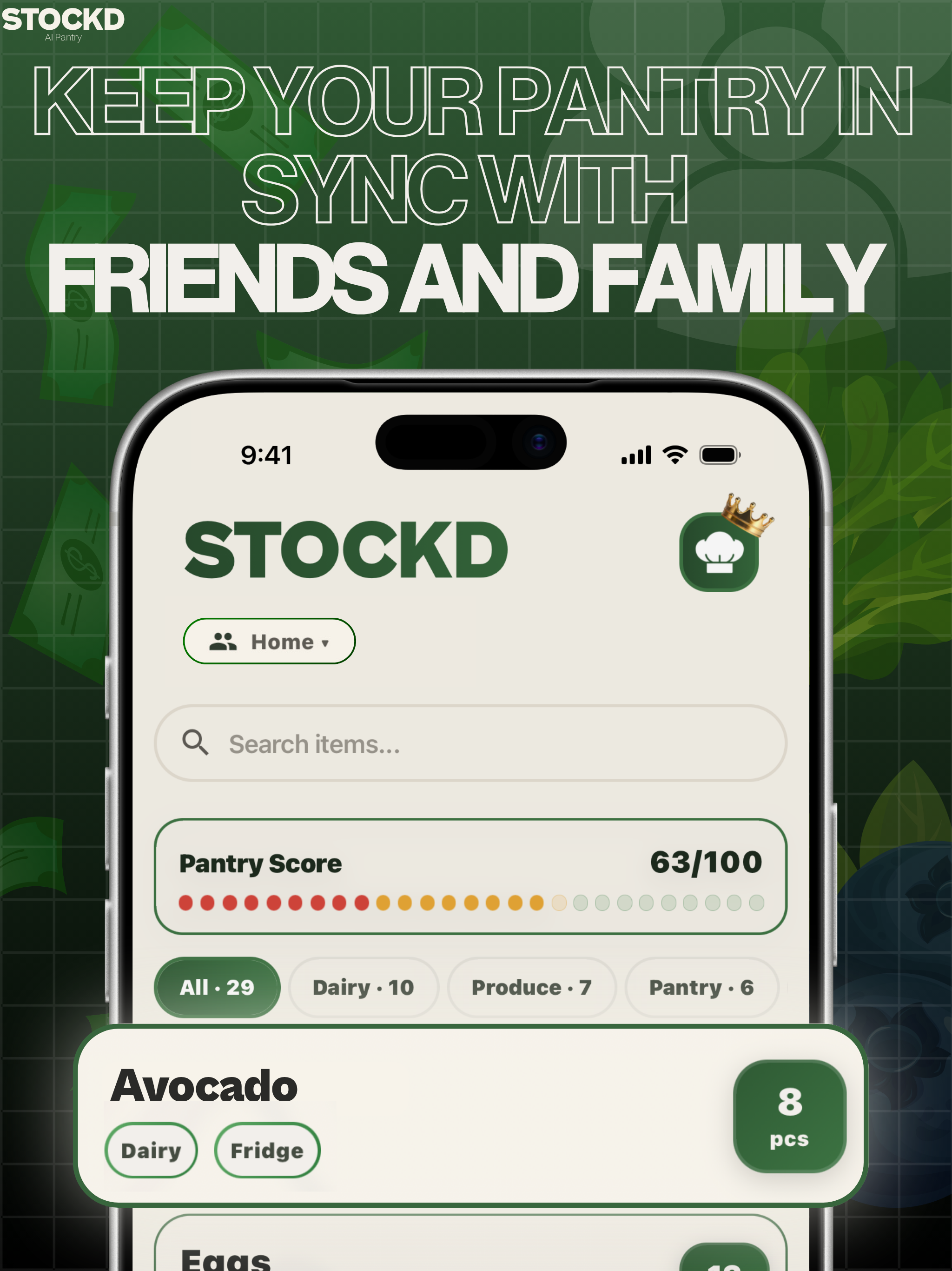 STOCKD - Smart Pantry