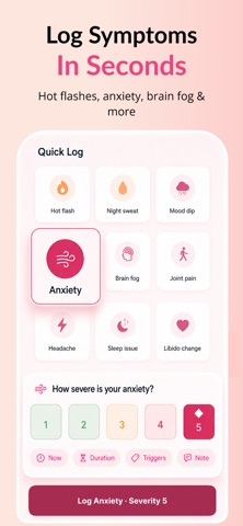 Menorai: Menopause Tracker Screenshot 2 of 8