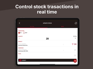 Telesto: Inventory Management iPad screenshot