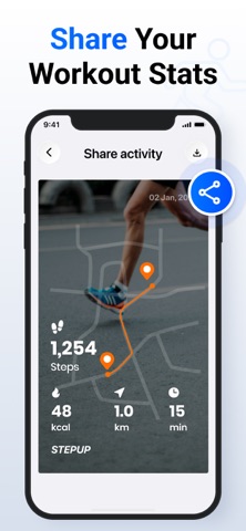 StepUp: Health Tracker Screenshot 3 of 6