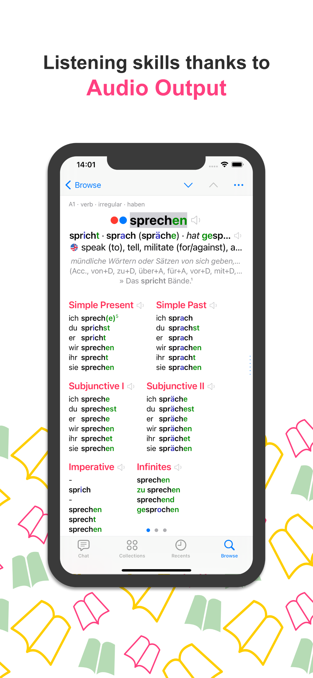 Verbs German Dictionary
