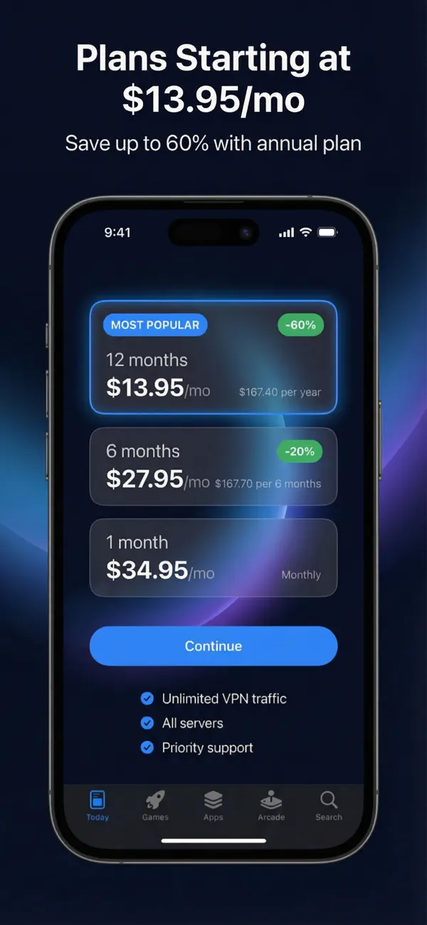Screenshot #3 pour VPN Kitovski: Secure & Private