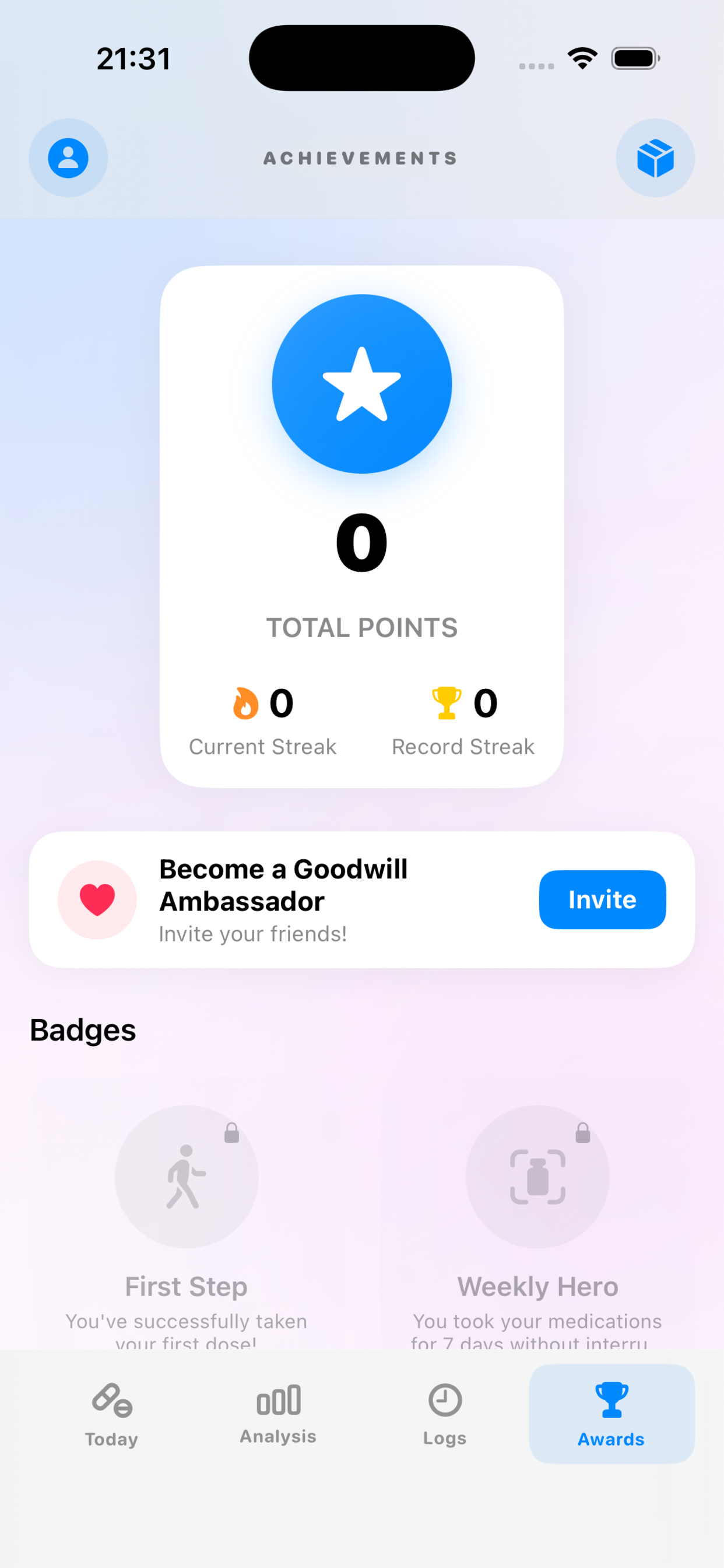 Daily Pill Tracker