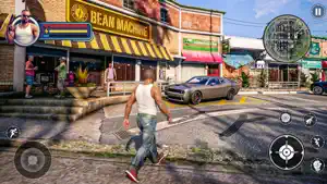 Real Gangster World Theft Wars screenshot 2