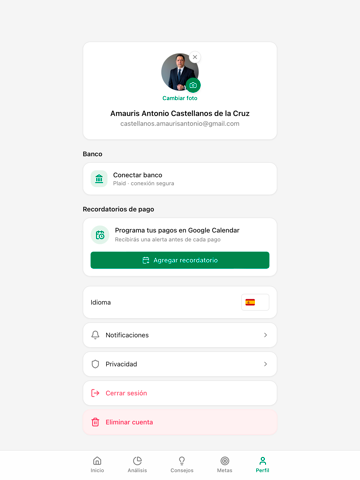 App screenshot
