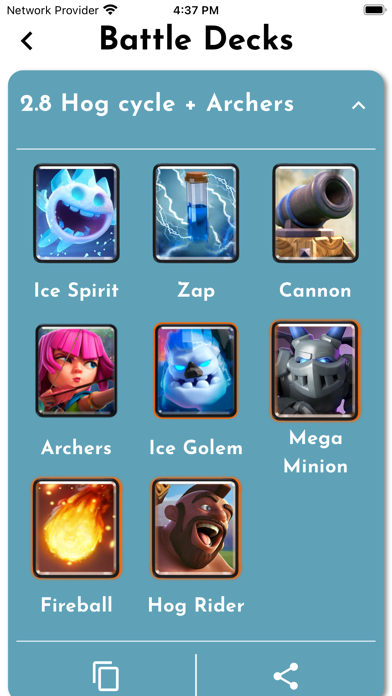 Battle Decks For Clash Royale Screenshot