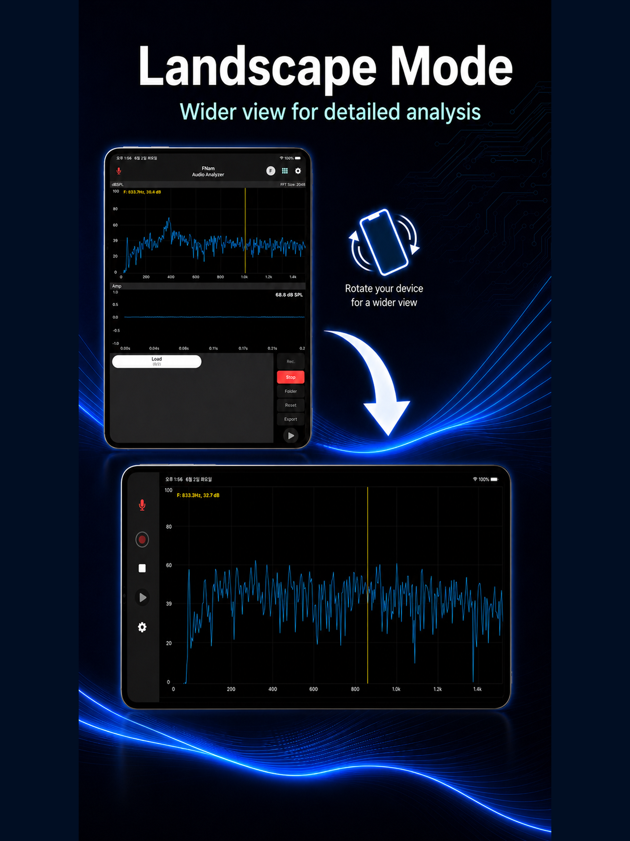FNam FFT Spectrogram Analyzer