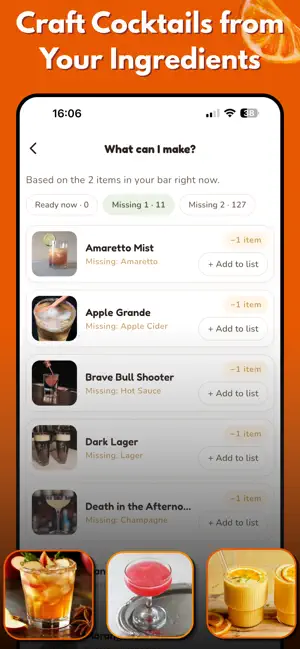 Mixology - Pocket Bartender screenshot 2