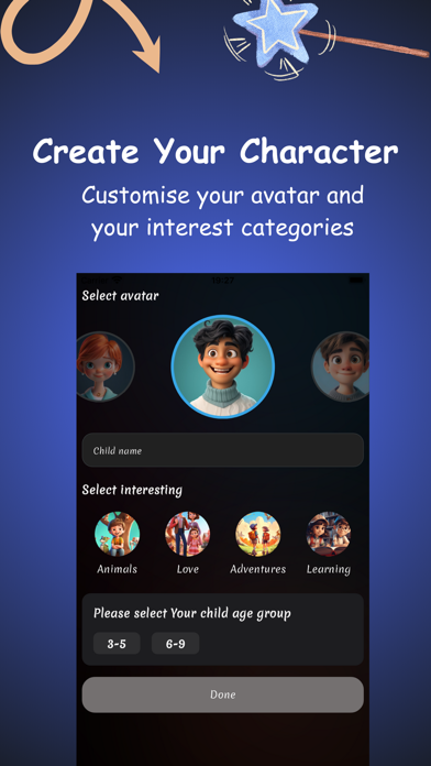Dreamland: Create Kids Stories Screenshot