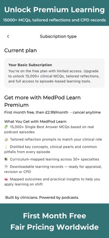 MedPod Learn screenshot