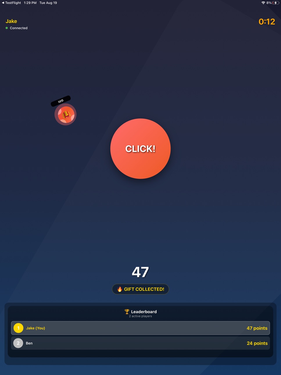 iPad screenshot