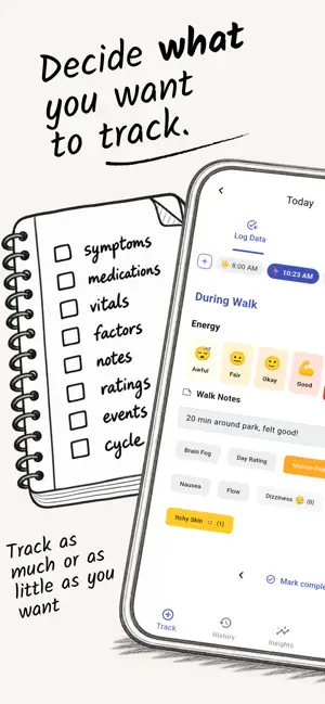 Zolia: Chronic Symptom Tracker screenshot 2