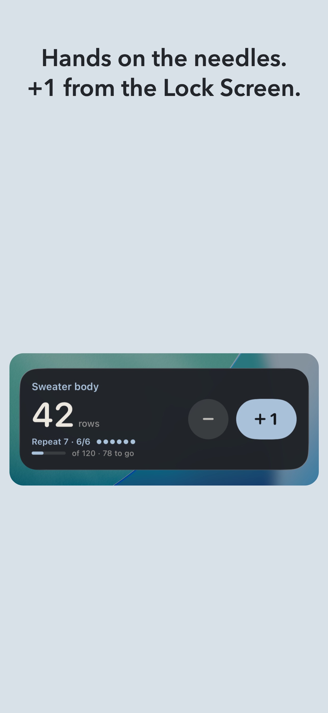 Screenshot 1 of Rowmark – Knitting Counter