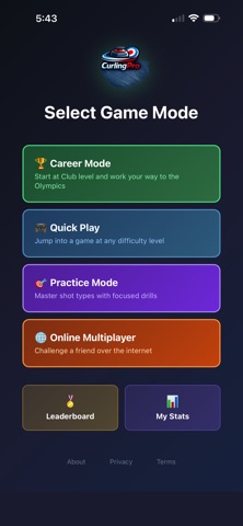 Curling Pro+ iPhone screenshot