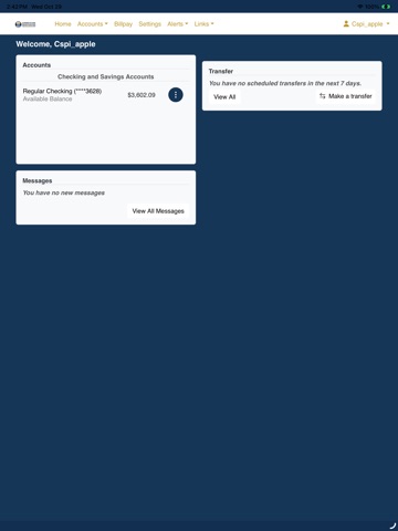 Glenwood Frontier Mobile iPad screenshot