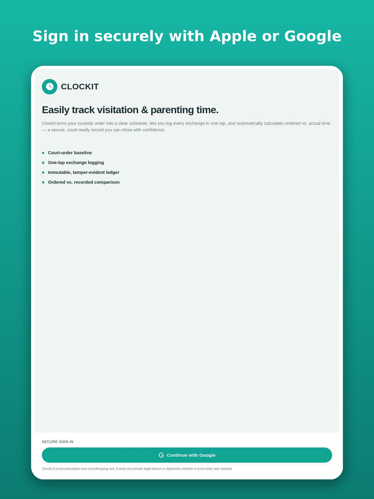 Screenshot 9 of Clockit Parents