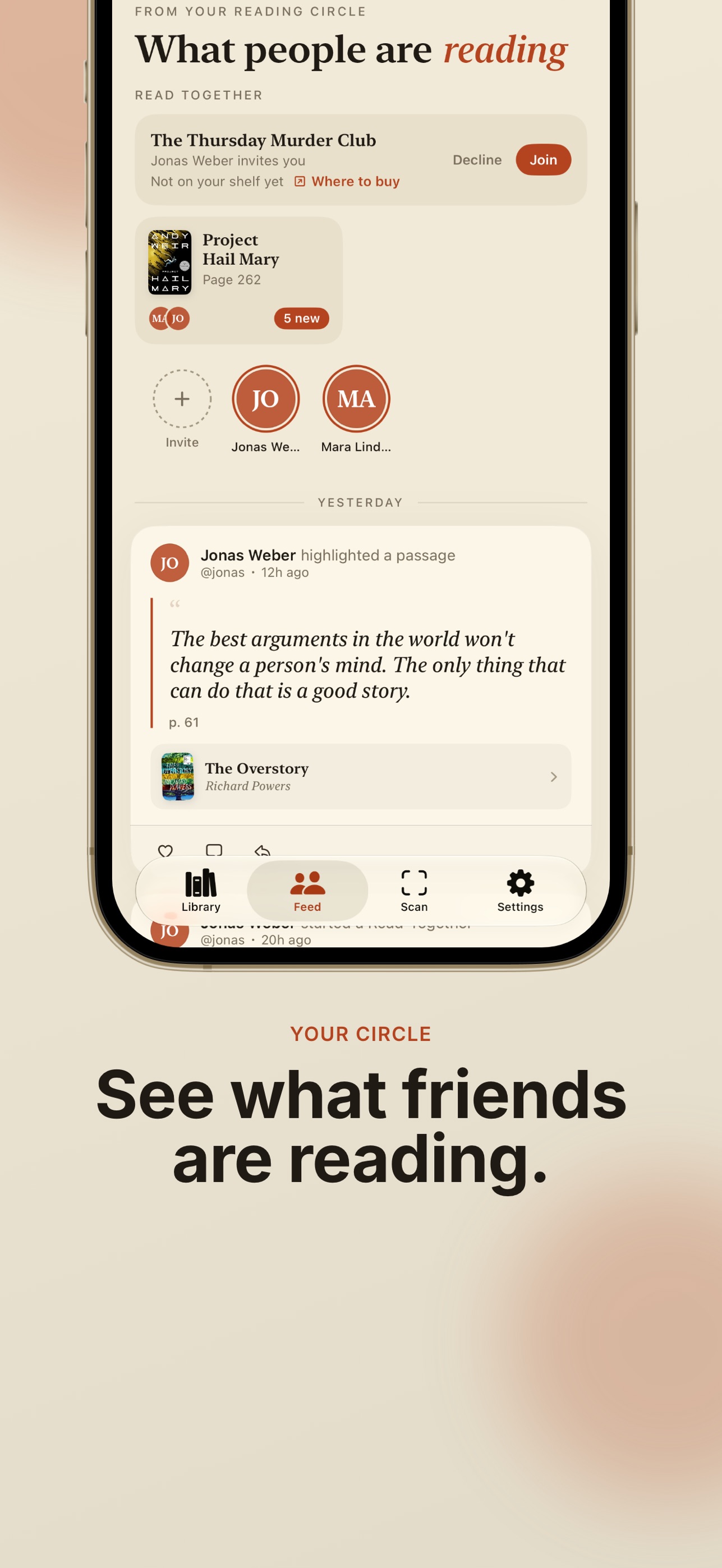 Screenshot 4 of Booqly - Your Social Bookshelf