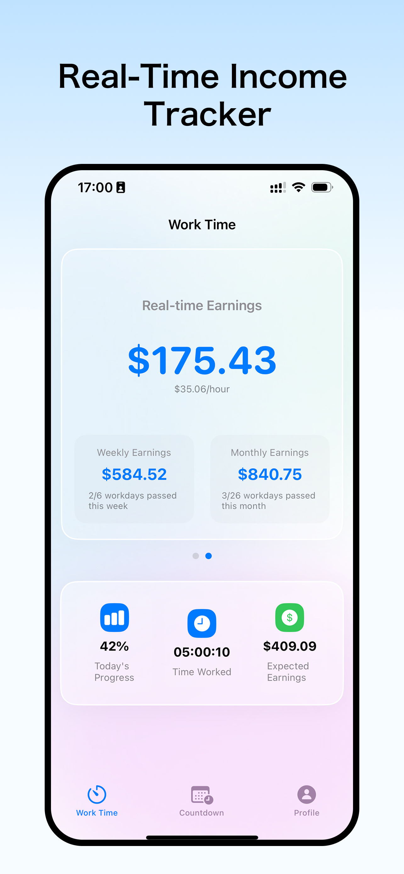 mofish - Off-Work Countdown screenshot 2