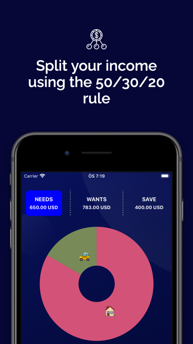 Budget Planner App・50/30/20 screenshot 3