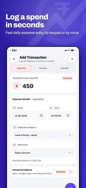 Kharchy: Daily Expense Tracker screenshot 3