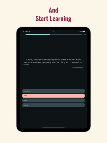MyWords: Learn English iPad screenshot 3