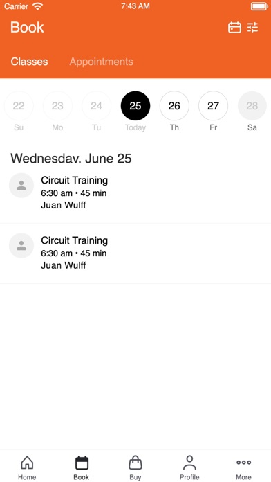 Kinema Fitness - SEFC Fitness Screenshot