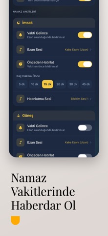 Cuspart: Ezan Vakti & Kıble iPhone screenshot