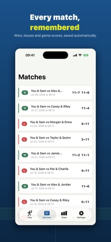 Pickleball Scoreboard Dink iPhone screenshot 5