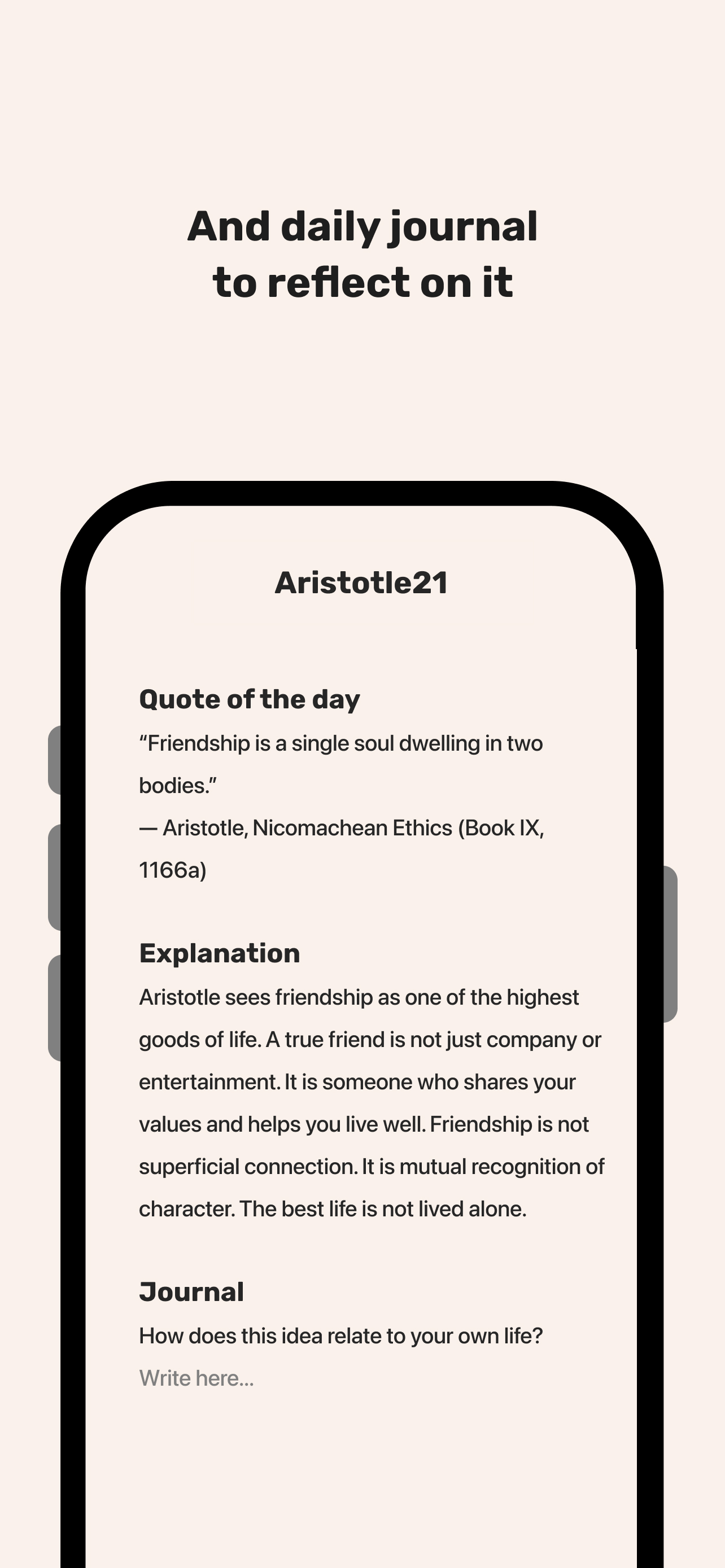Aristotle21 - Daily philosophy screenshot 3