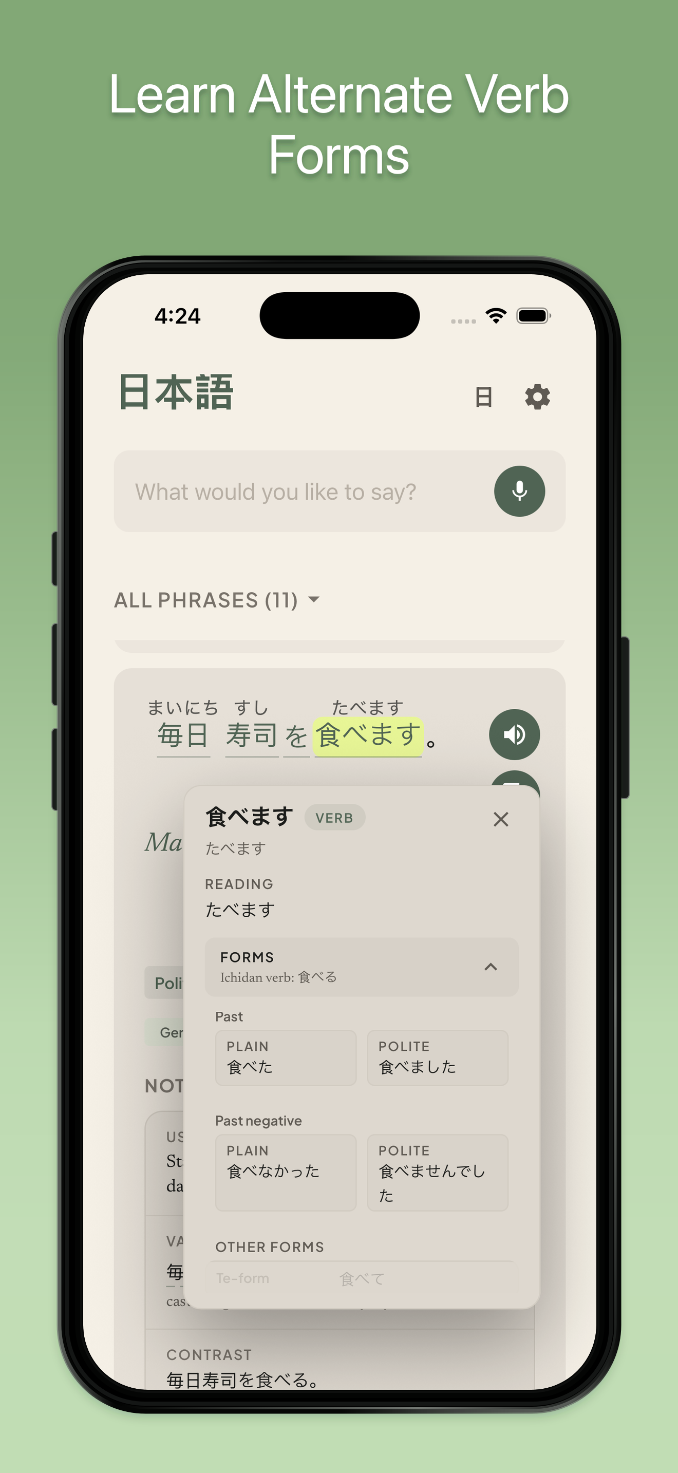 Kotoba - Translate & Learn screenshot 6