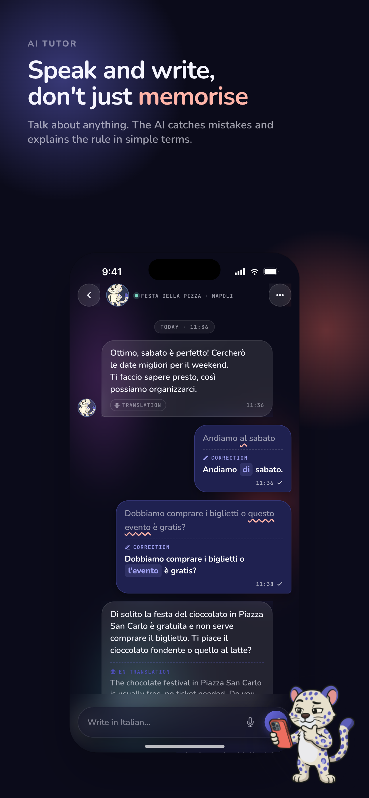 NewLexi: AI Language Tutor screenshot 7