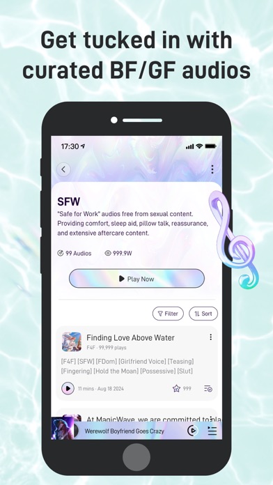 MagicWave: Spicy Audio Stories Screenshot