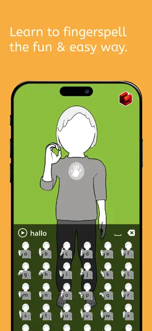 Haandi Finger Alphabet screenshot 1