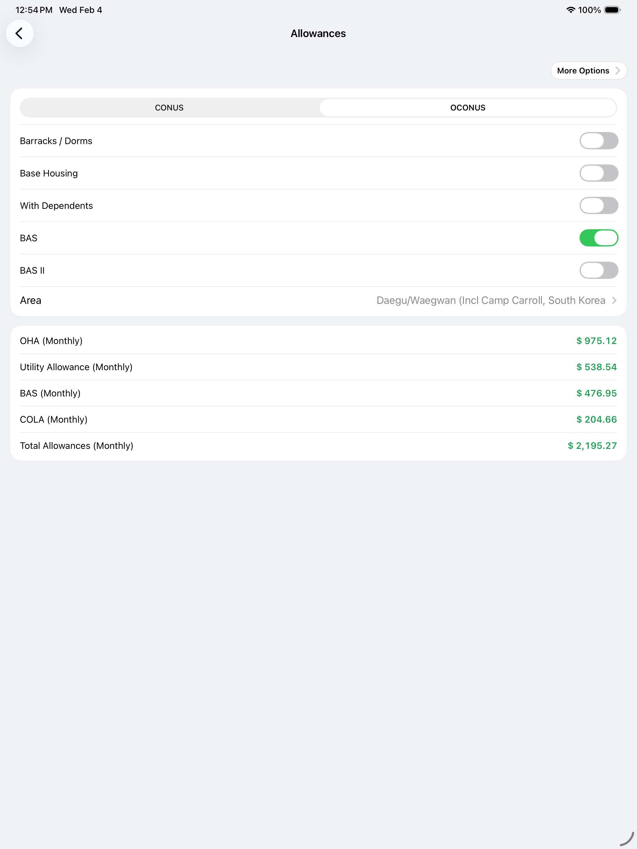 Military Net Pay screenshot 9