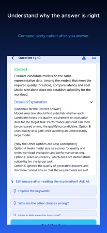 AI-103 Exam Prep Screenshot 6 of 7