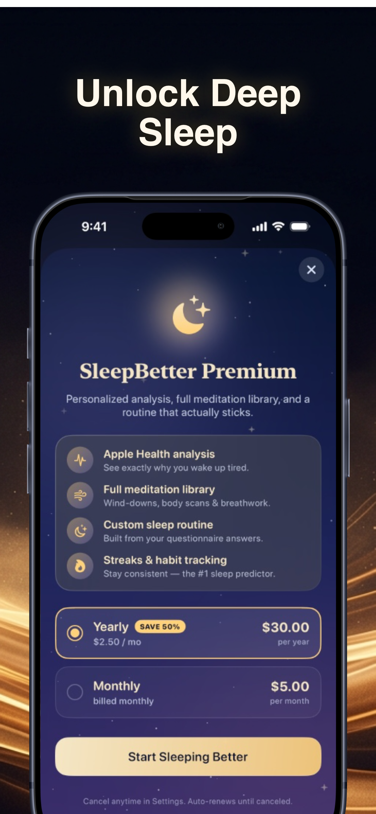 SleepBetter.ai - Improve Sleep screenshot 5