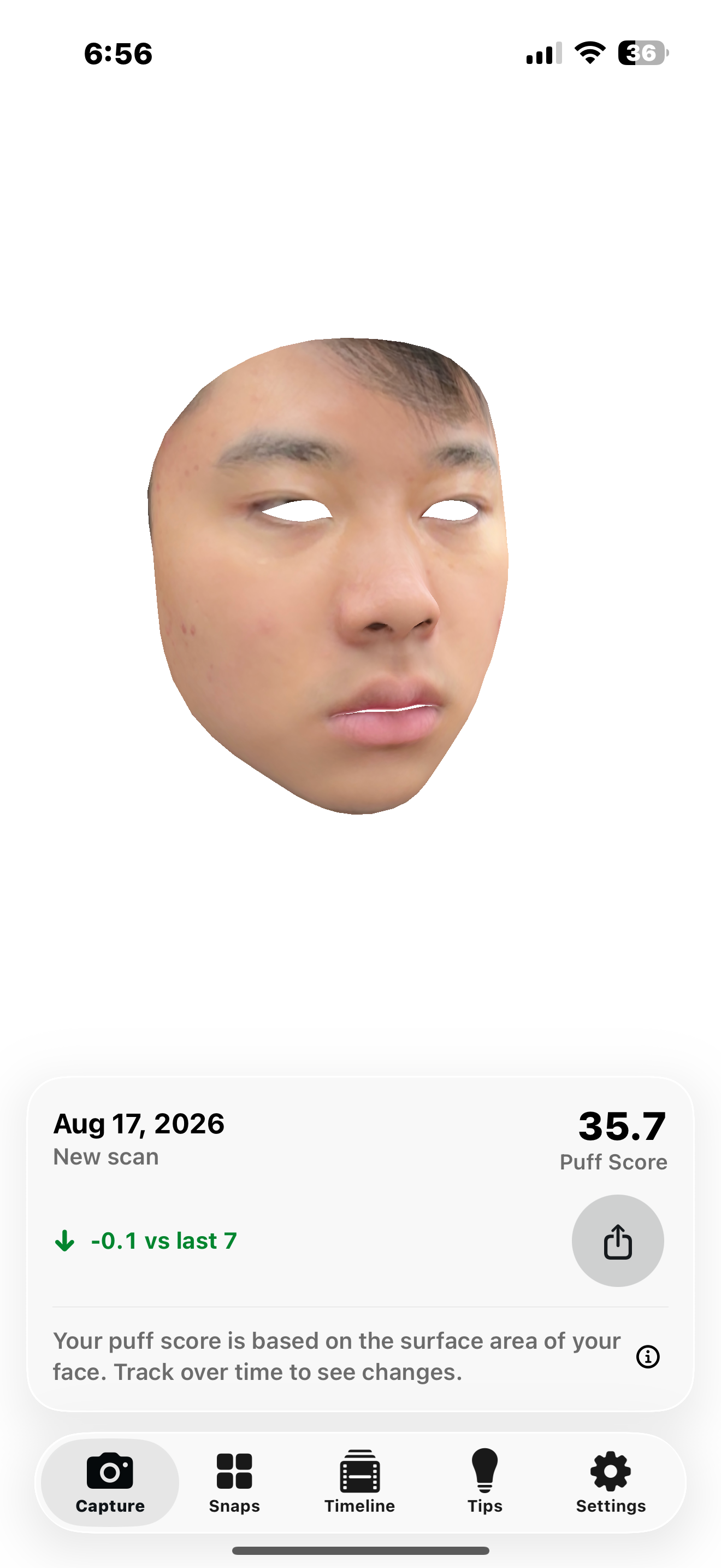 FaceTrack3D screenshot 2