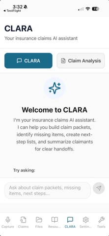 CaptureClaims screenshot