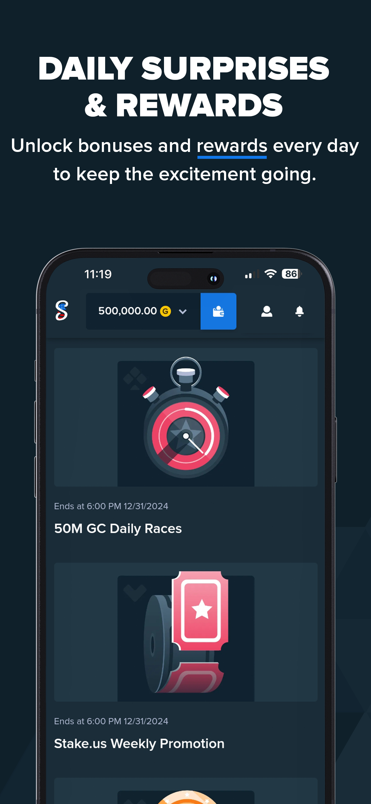 Stake US - Casino & Slots screenshot 10