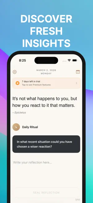Portico: Stoic Daily Journal screenshot 2