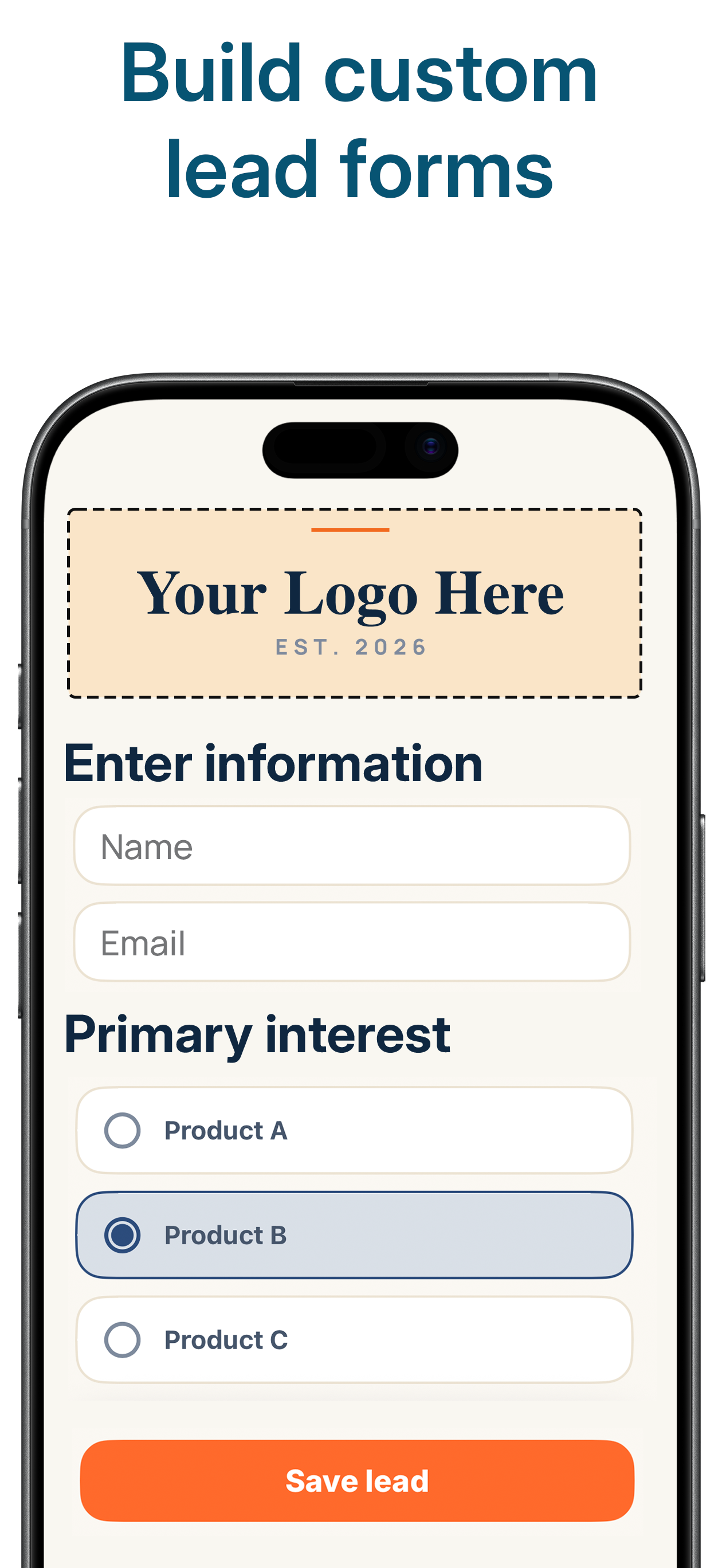 OnSpot Social Lead Capture screenshot 5