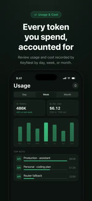 KeyNest - AI API Key Manager screenshot 3